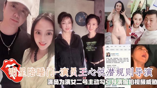 明星陪睡门-演员王心悦潜规则导演，演员为演女二号主动勾引导演偷拍视频威胁。